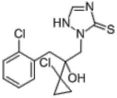 Sterilization composition containing prothioconazole and imidazole bactericide (mizuojunan)