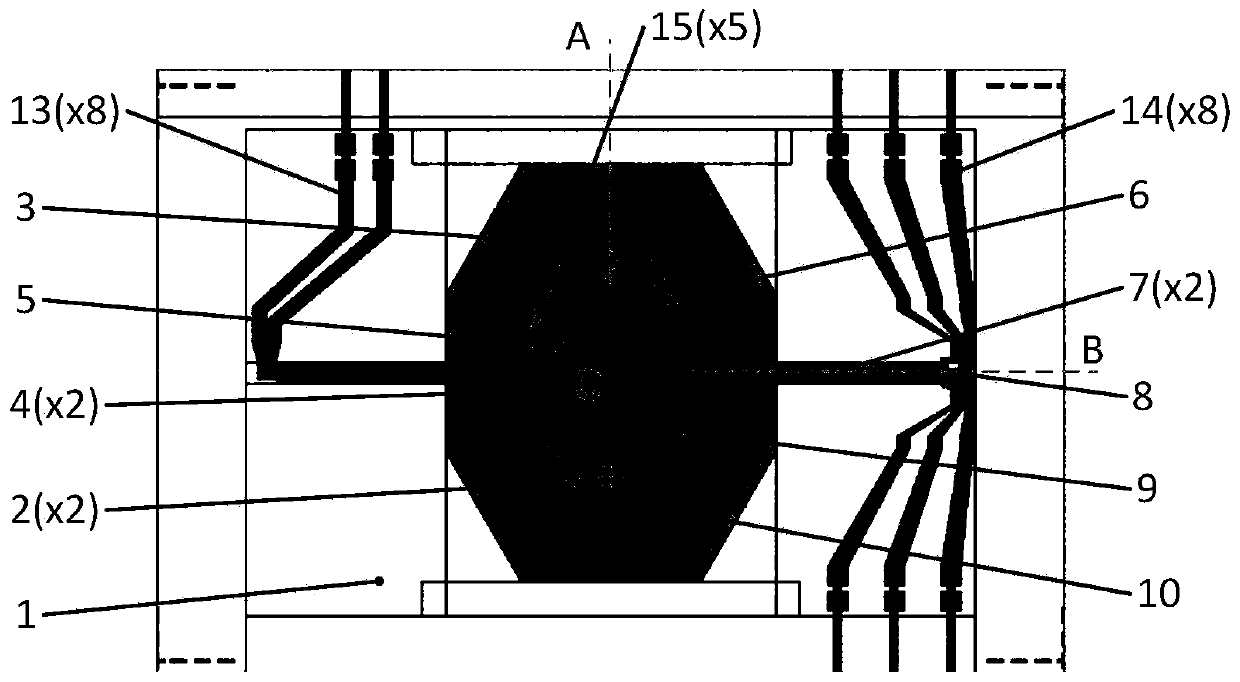 Two-dimensional magnetically driven scanning micromirror based on mems technology and its preparation method