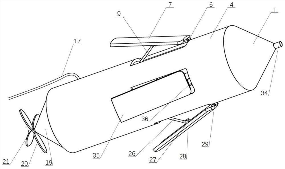 Unmanned aerobomb icebreaking submersible vehicle