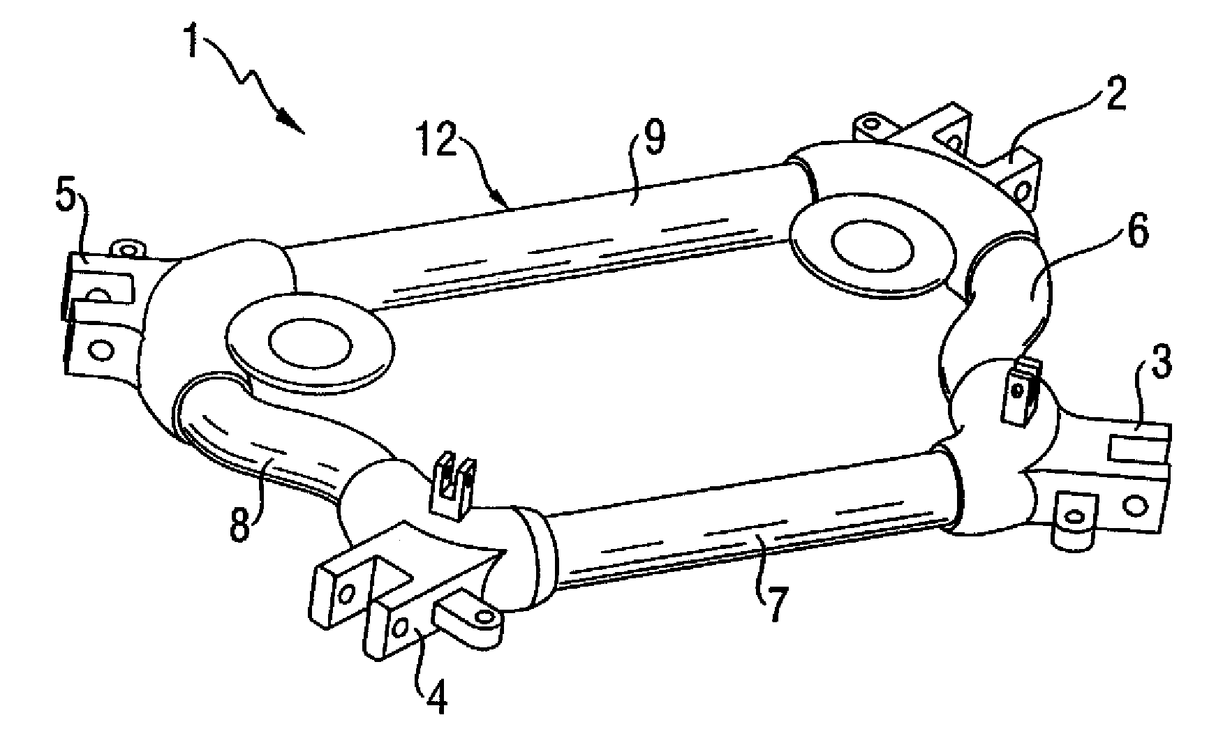 Method of making a subframe of a motor vehicle, and subframe for a motor vehicle