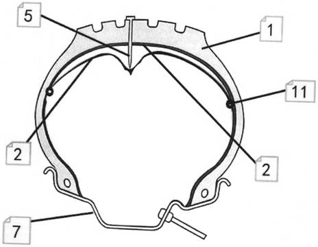 Lining type anti-puncturing tire and method thereof