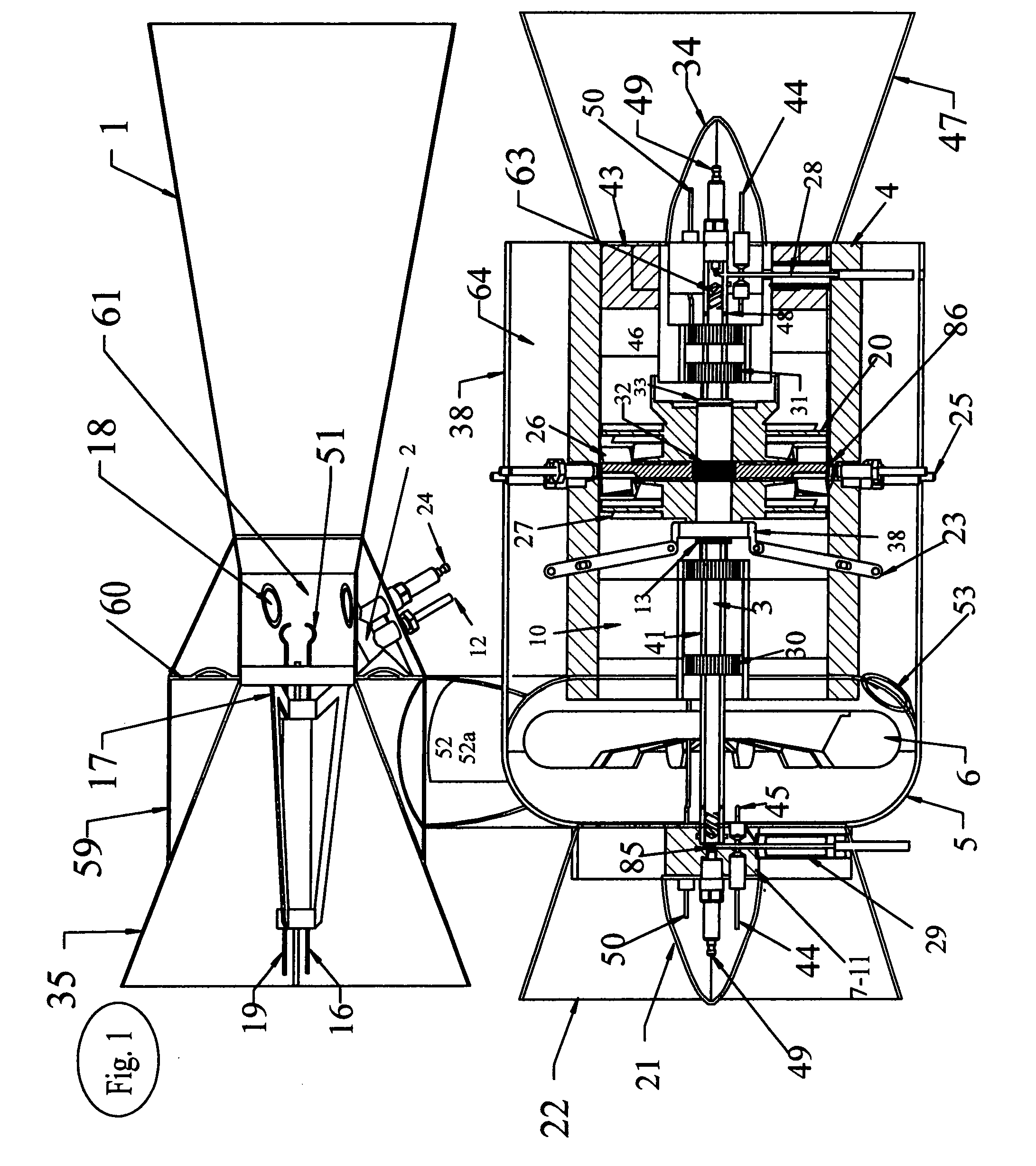 Methods of combining a series of more efficient aircraft engines into a unit, or modular units
