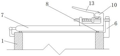 An ultrasonic water meter with an automatic alarm for water leakage and a secondary reinforcement structure for pipelines