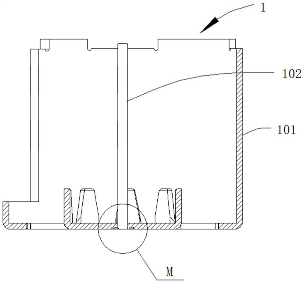 Shell assembly and motor using same