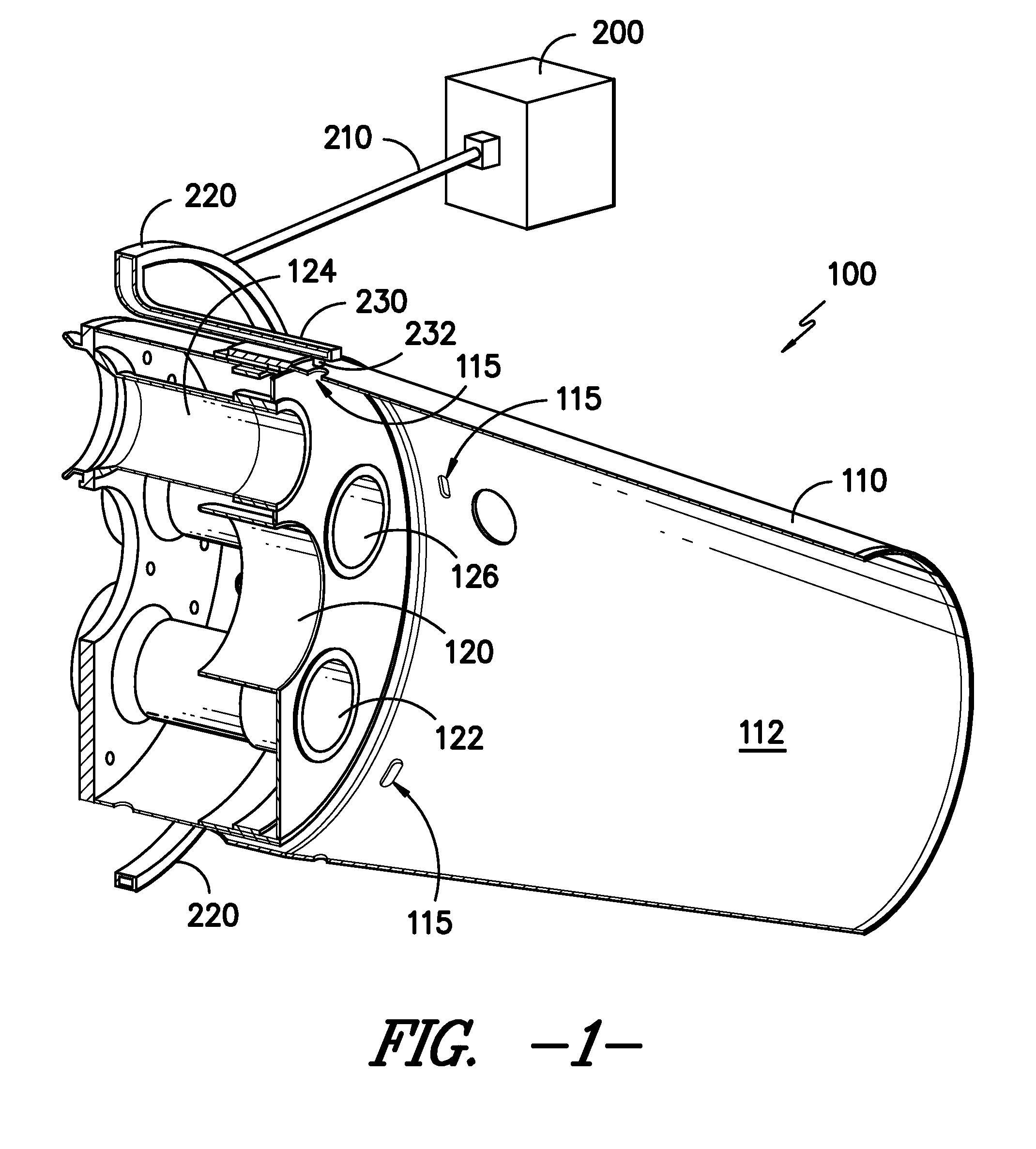 Apparatus for high-frequency electromagnetic initiation of a combustion process