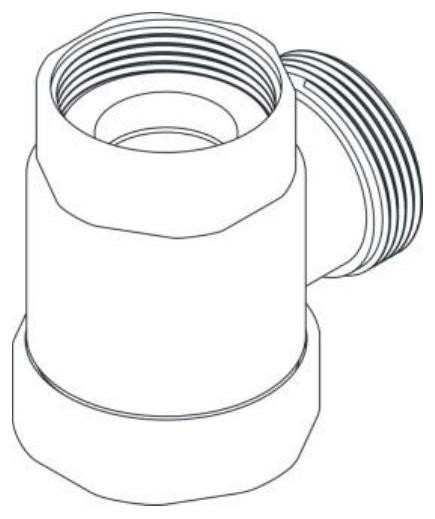 Odor-resistant drainage joint and drainage pipeline