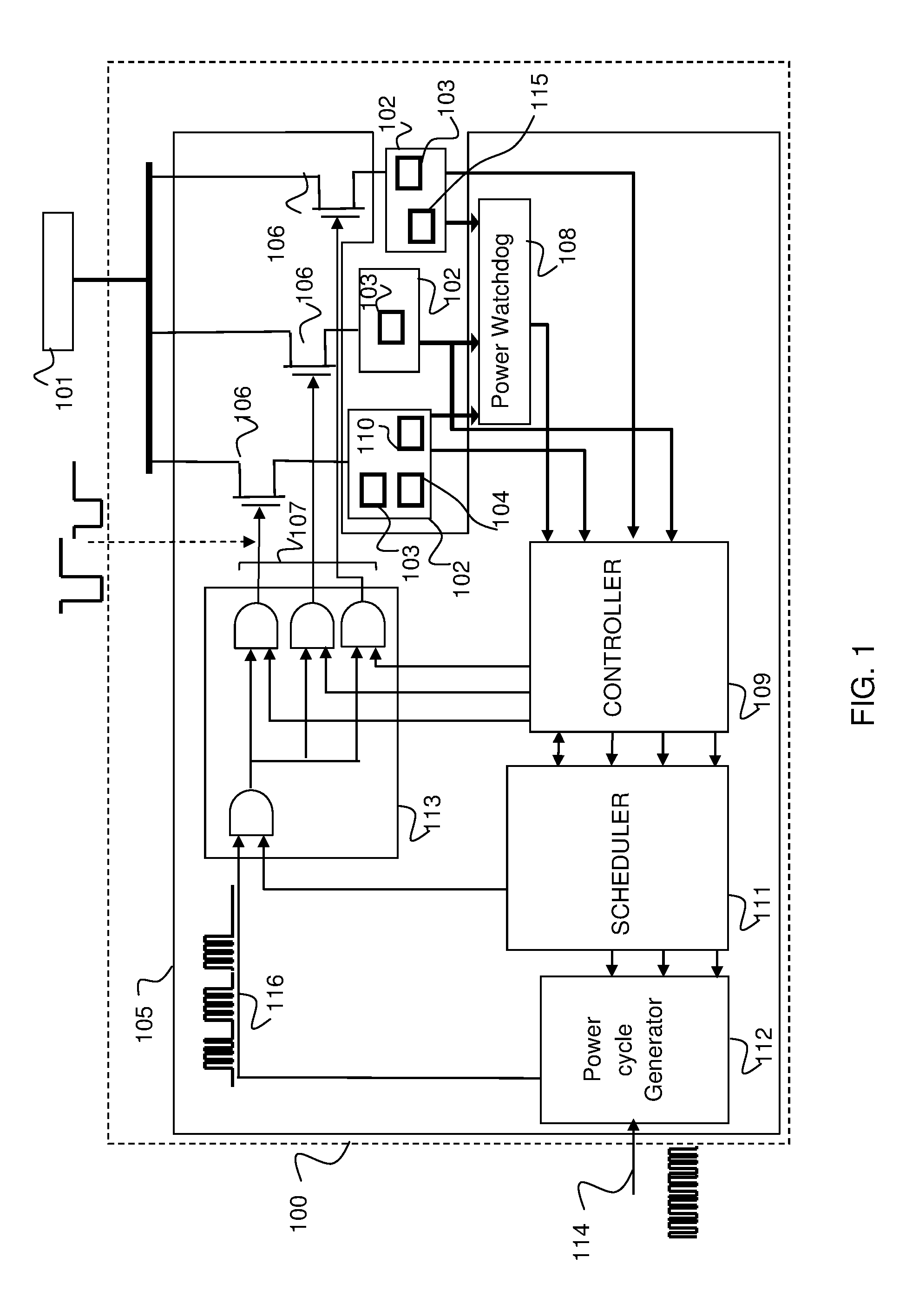 Electronic device and apparatus and method for power management of an electronic device