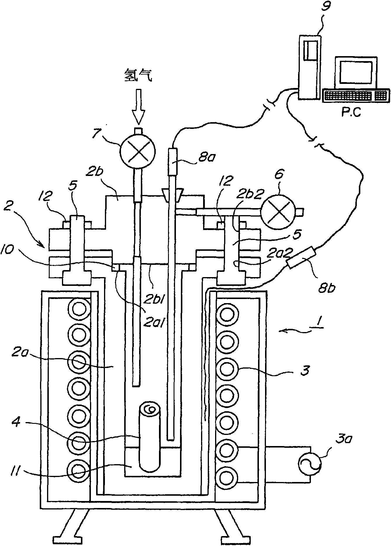 Method for production of nonradioactive and stable isotope of carbon having mass number of 13