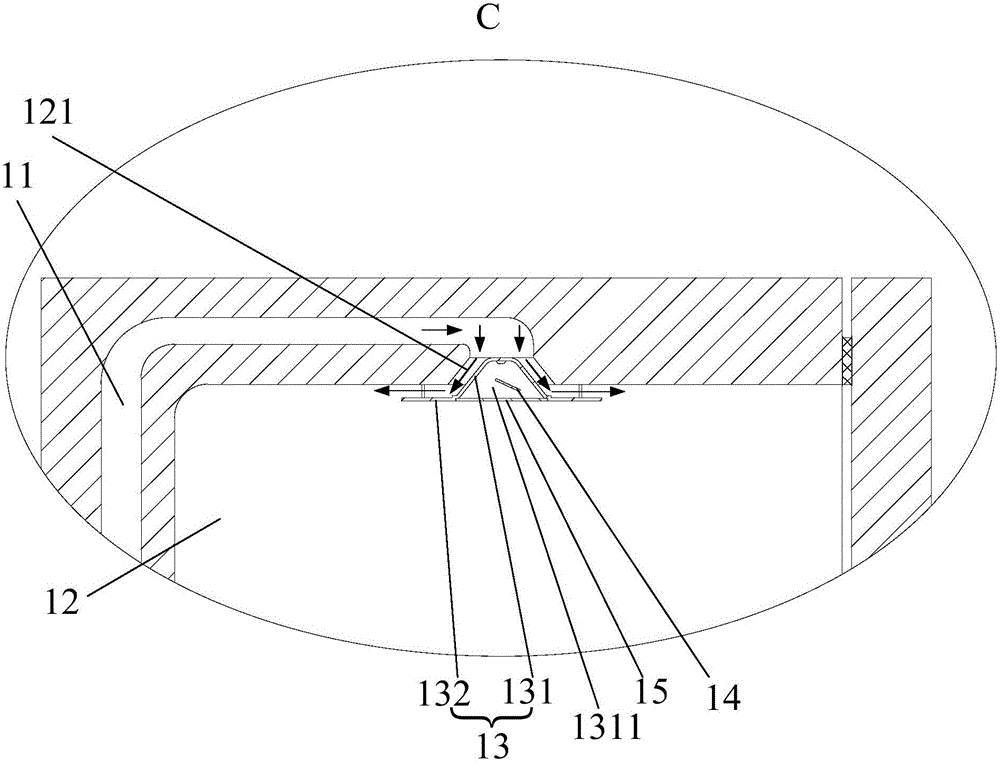 Refrigerating chamber air duct assembly and refrigerator