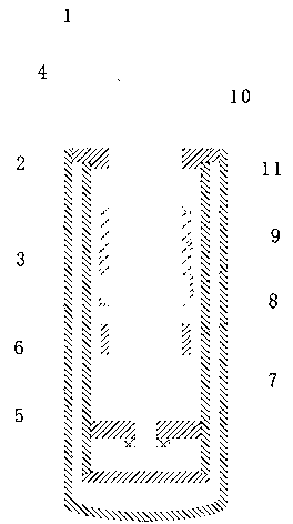 Automobile shock absorber with cushioning structure