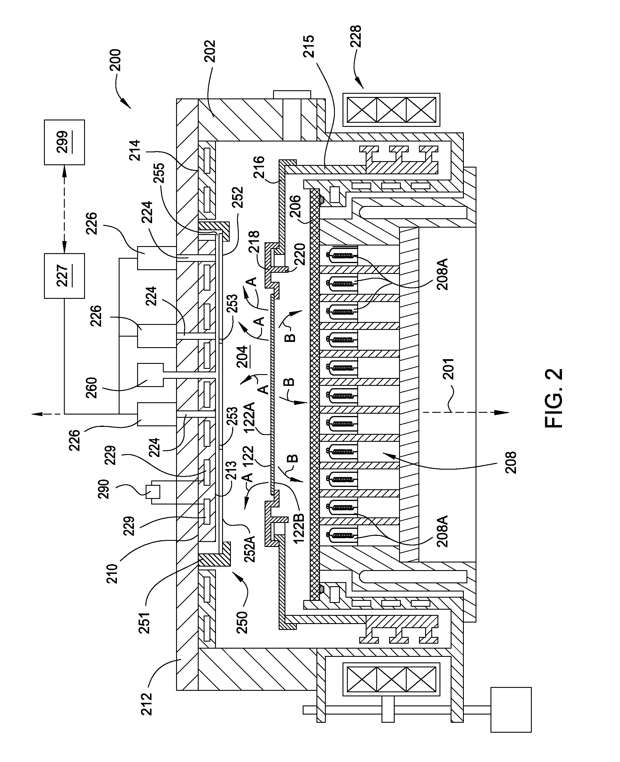 Apparatus for reducing the effect of contamination on a rapid thermal process