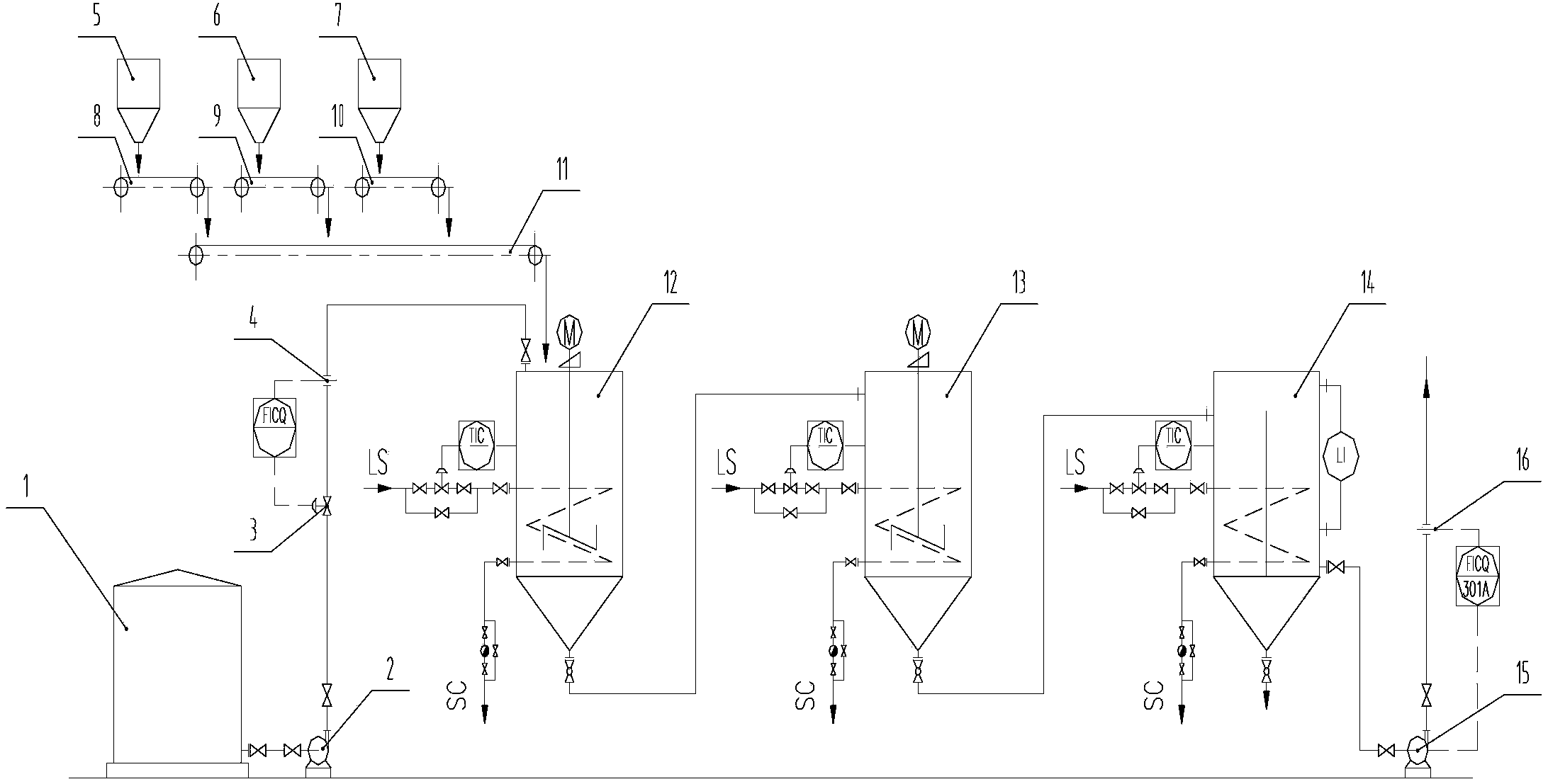 Device for preparing continuous coating solution in controlled-release fertilizer production