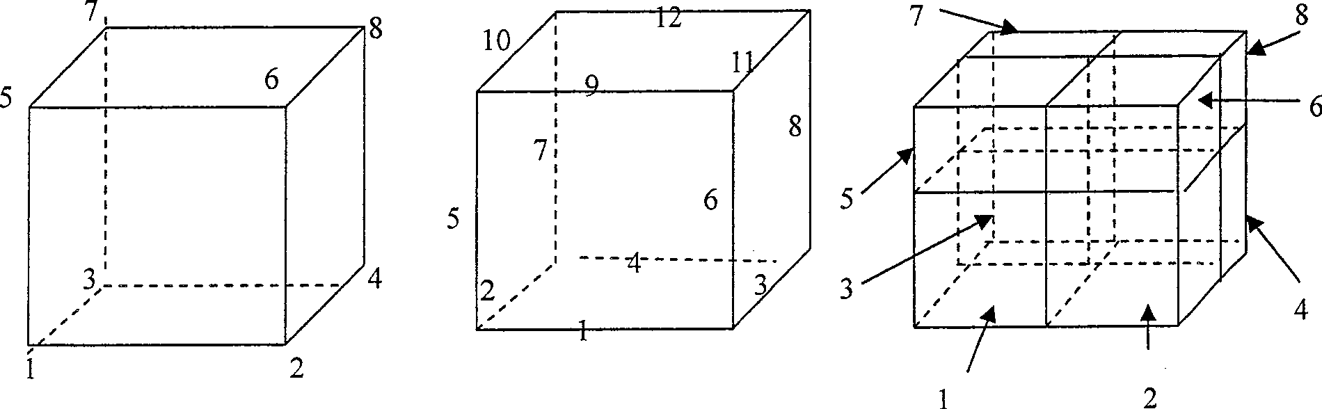 Method for generating point cloud model approaching cube complex and mesh surface manifold