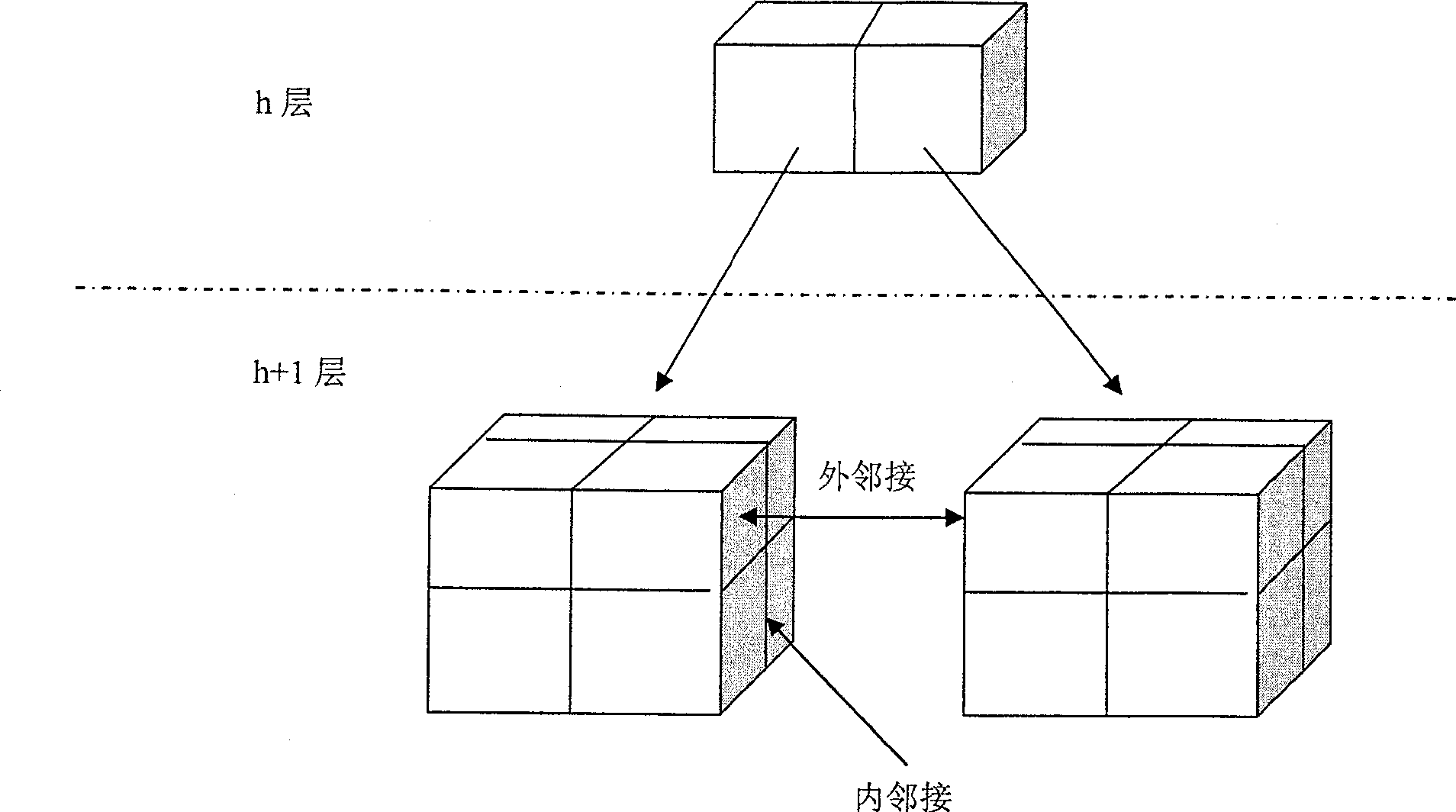 Method for generating point cloud model approaching cube complex and mesh surface manifold