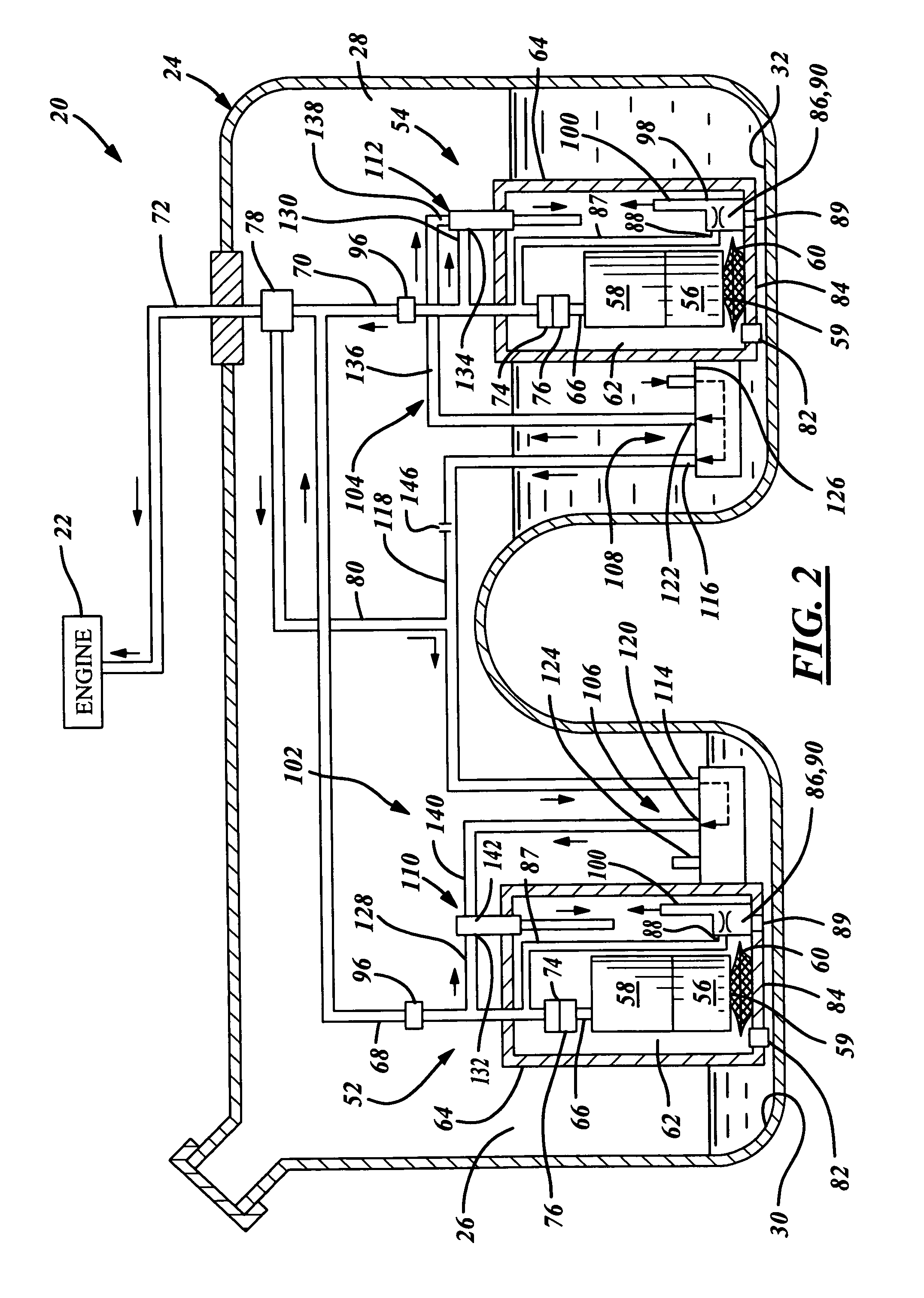 Fuel delivery system for a combustion engine