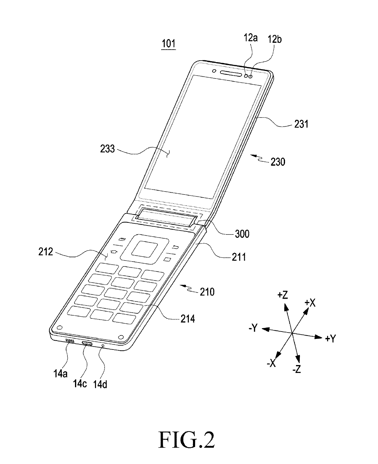 Hinge structure and electronic device with the same