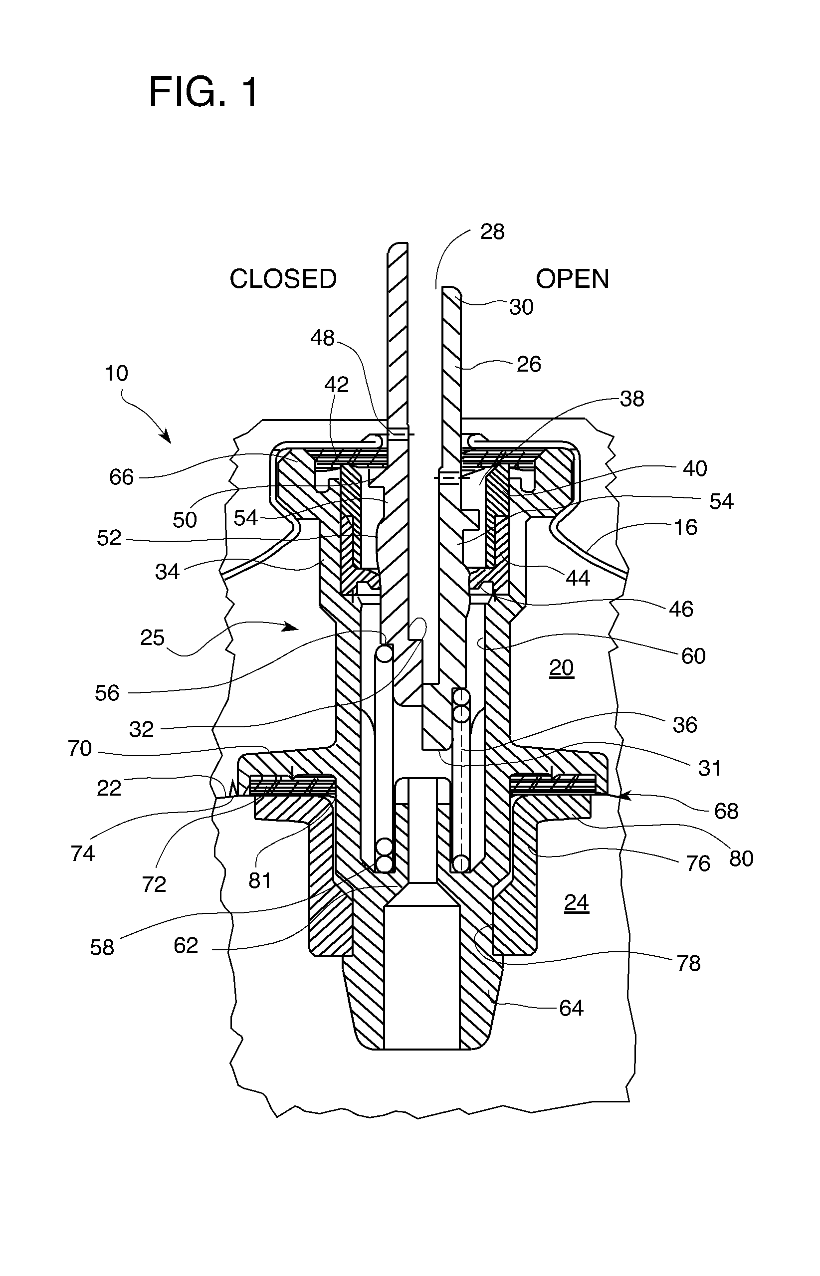 In-can fuel cell metering valve