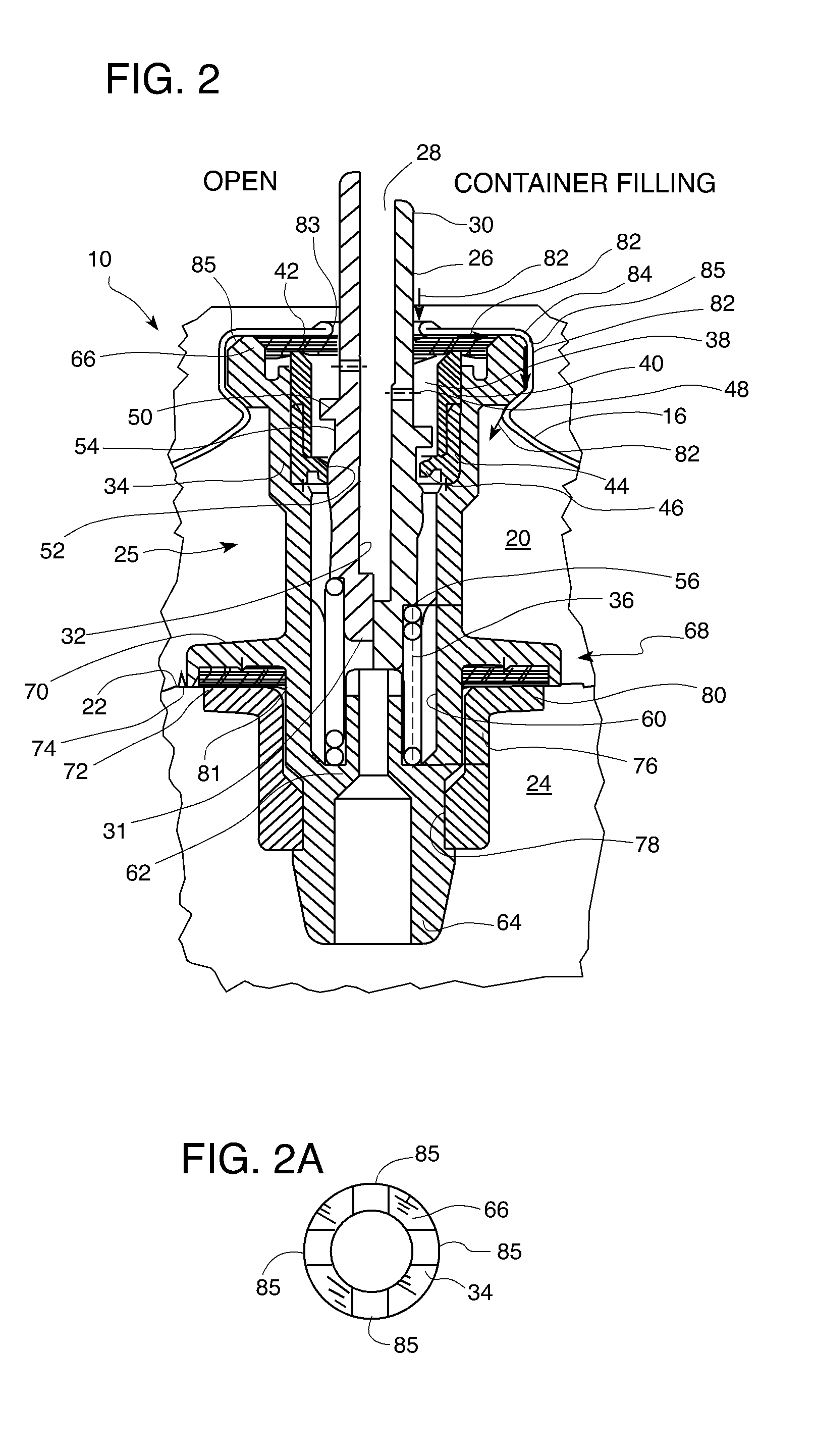 In-can fuel cell metering valve