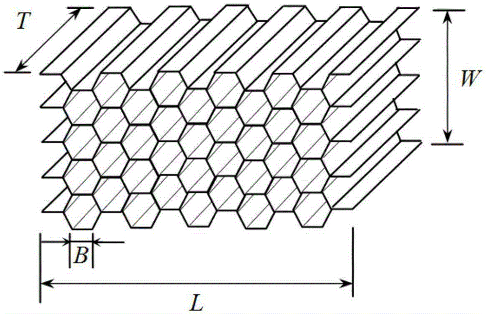 Thin slab layer for formation of honeycomb structure, honeycomb structure and preparation method thereof