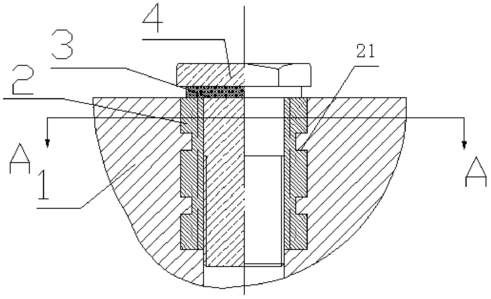 Thread bushing structure