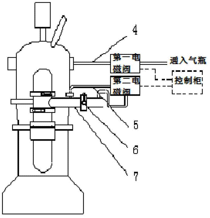 Vacuum pulse hydrogen annealing apparatus and method for electric pure iron