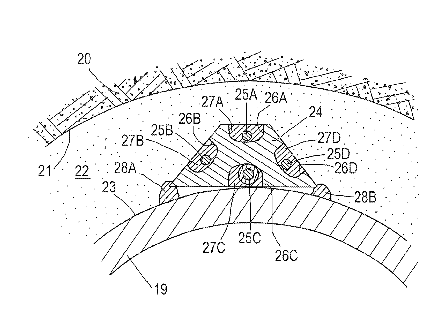 Method for monitoring physical parameters of well equipment