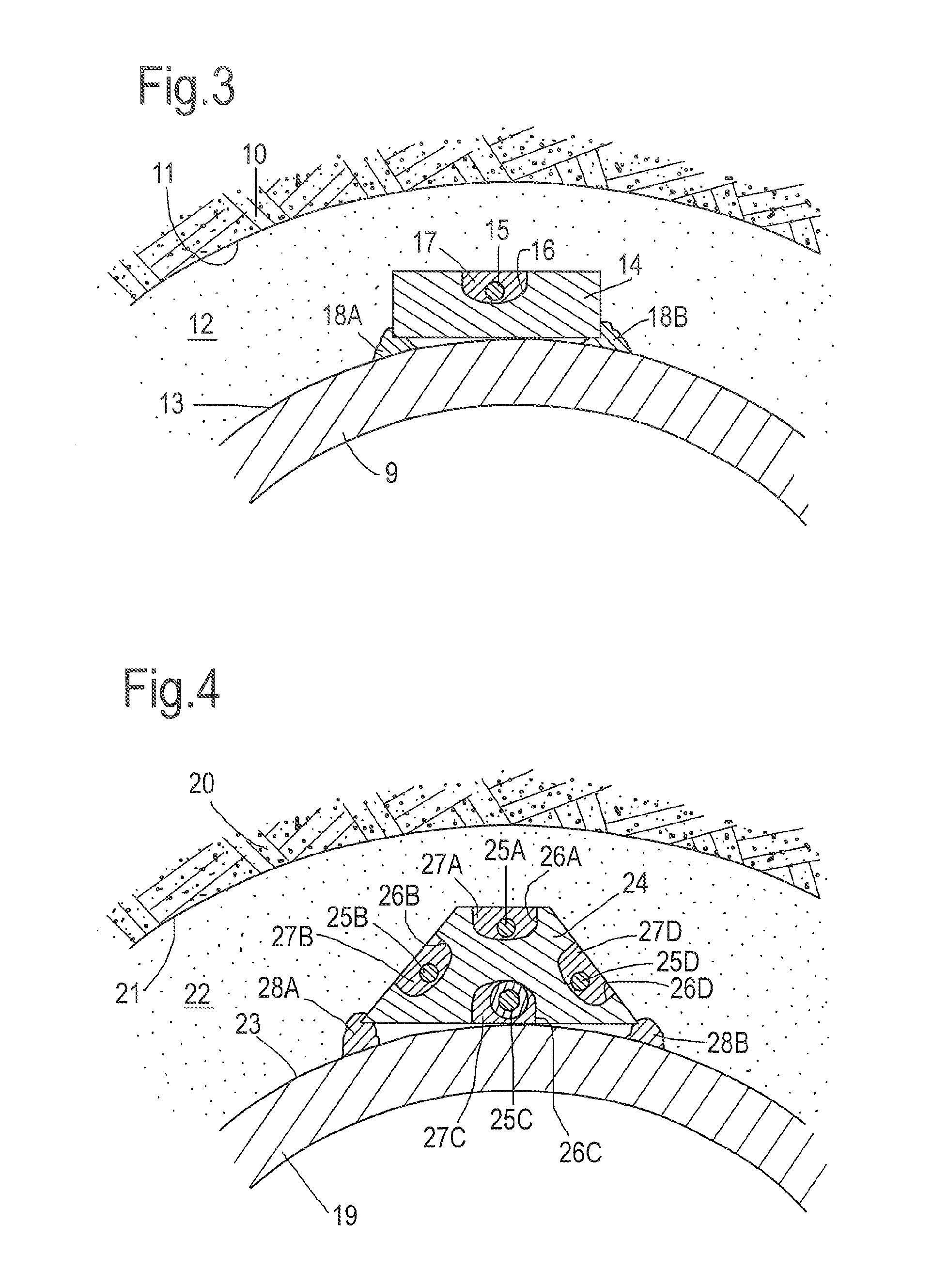 Method for monitoring physical parameters of well equipment