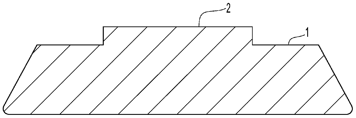 Preparation method of wear-resistant steel block for insert