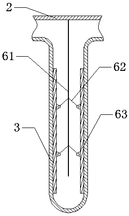 Casting sand mold preset air hole device