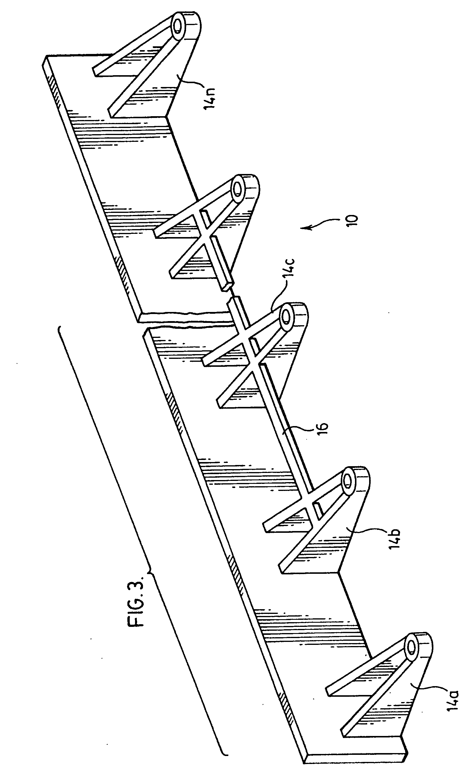 Paved surface restraint and method of installation
