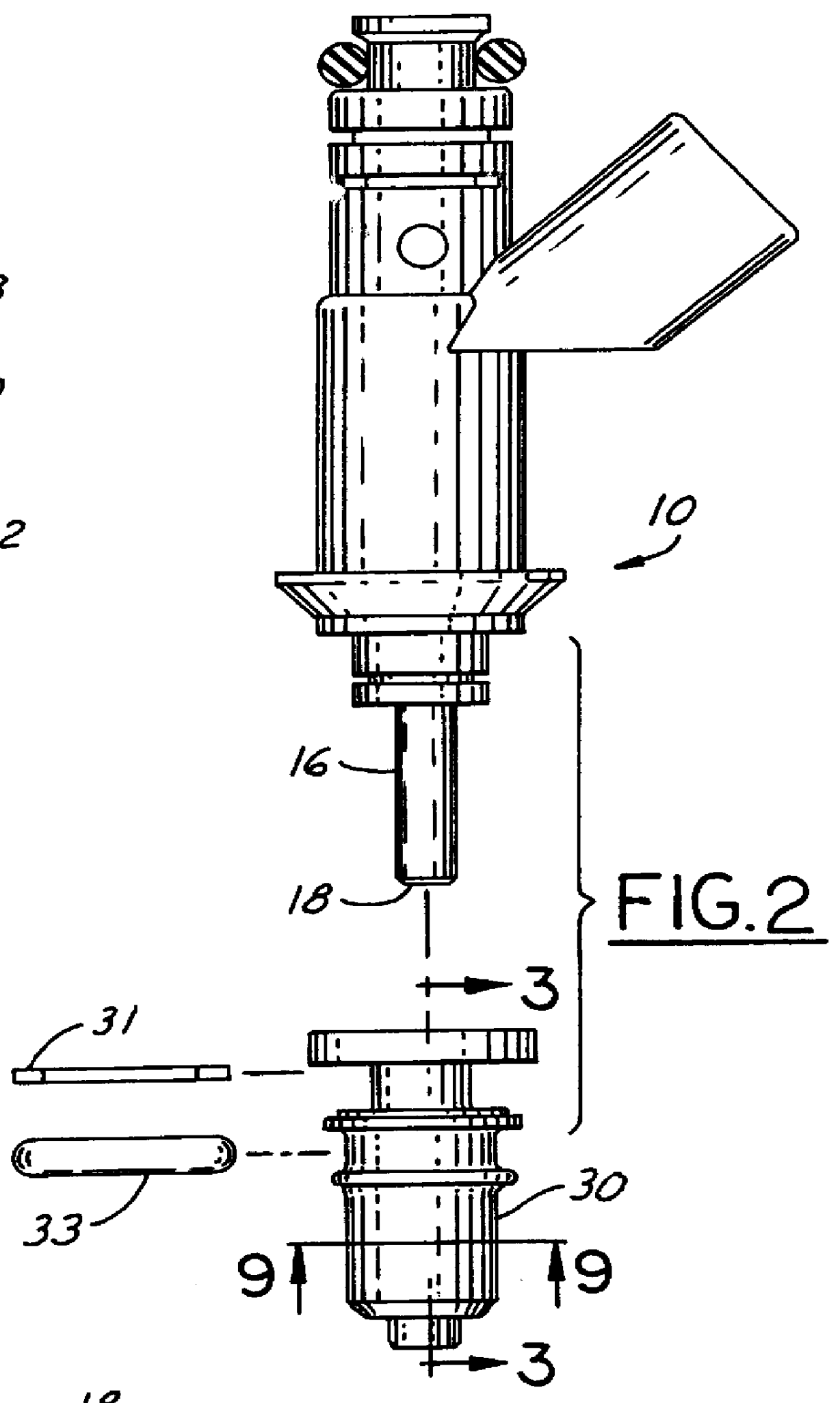 Air assisted fuel injector