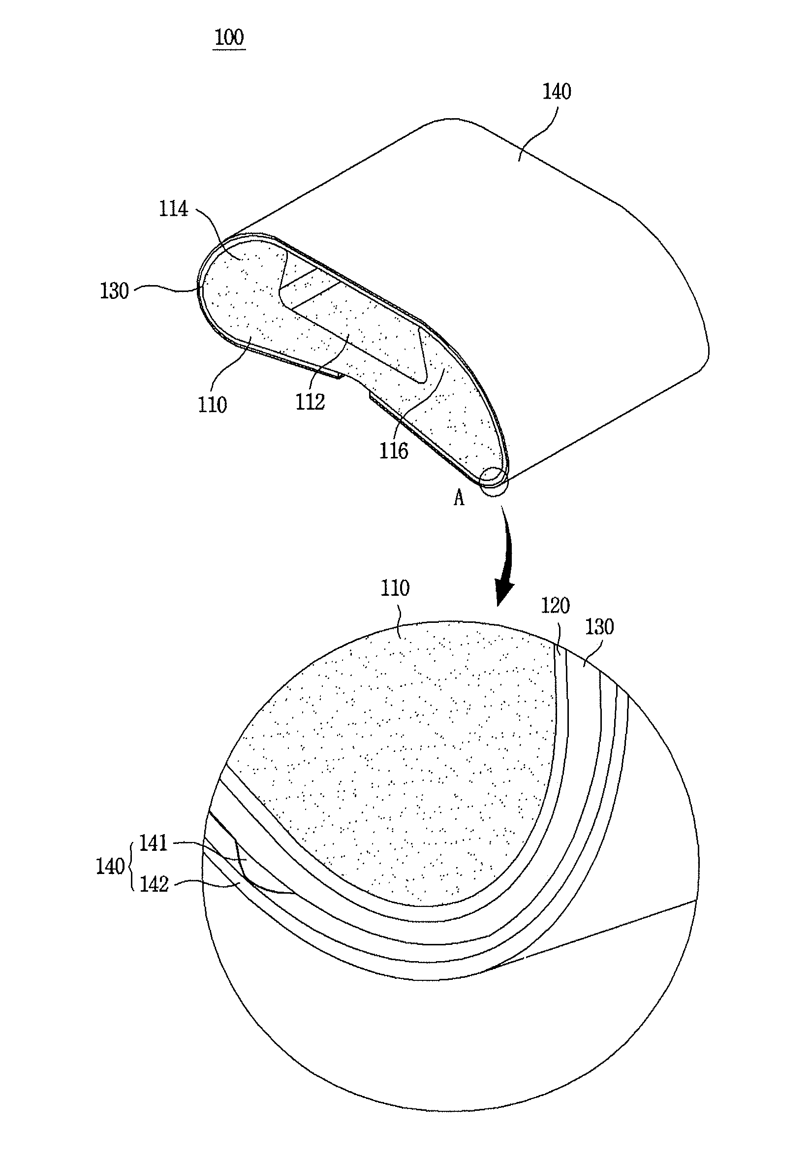 Elastic electric contact terminal adapted to small size