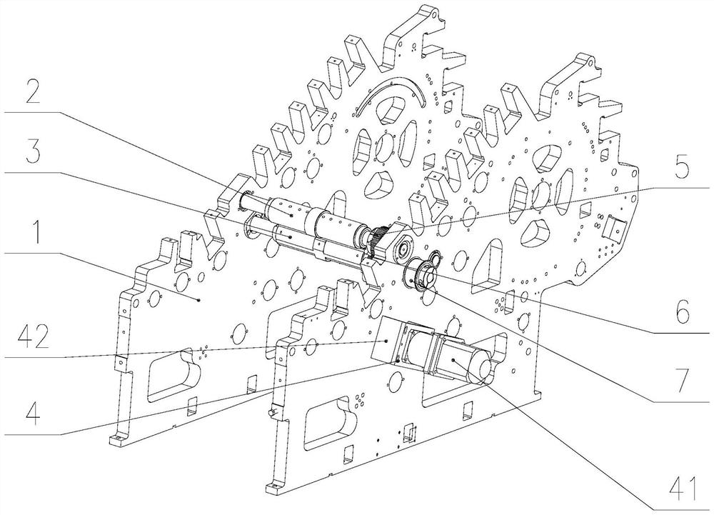 Cutting device of tape handler