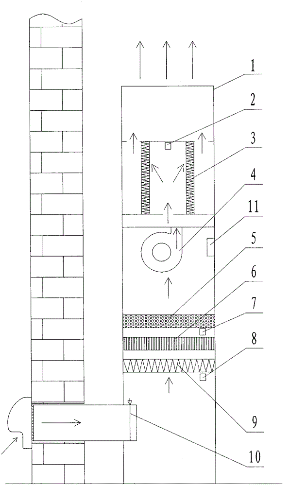 Image detection system for filter screen of air purification device