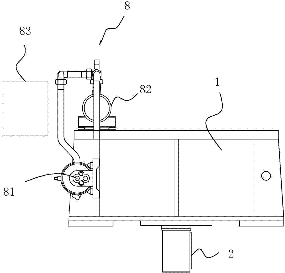 Bulk cargo unloading equipment and multi-shaft driving decelerator thereof