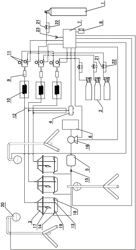 SF6 (sulfur hexafluoride) biotoxicity testing device with video monitoring function