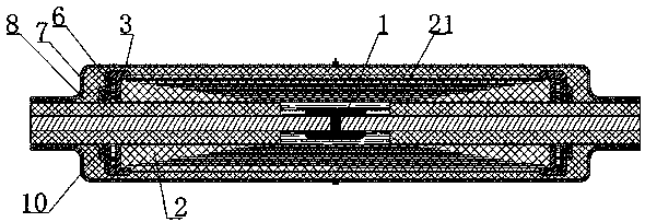 Novel cable intermediate joint