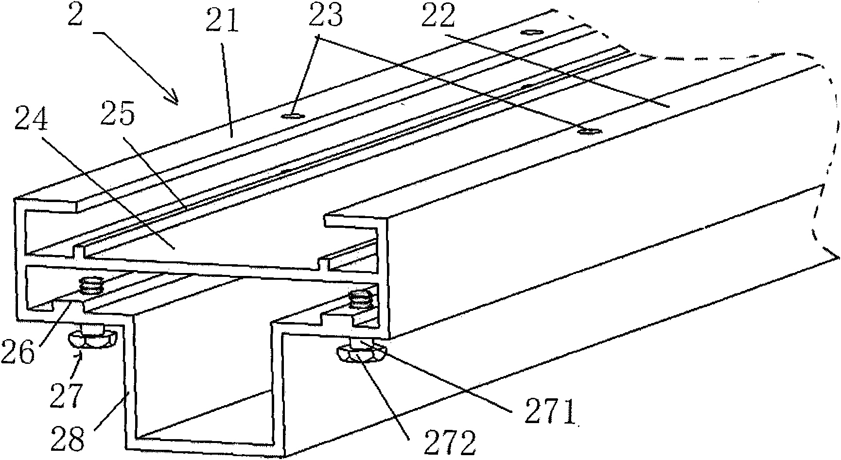 Support keel of integrated ceiling, unit buckle, electrical appliance module and installation method thereof