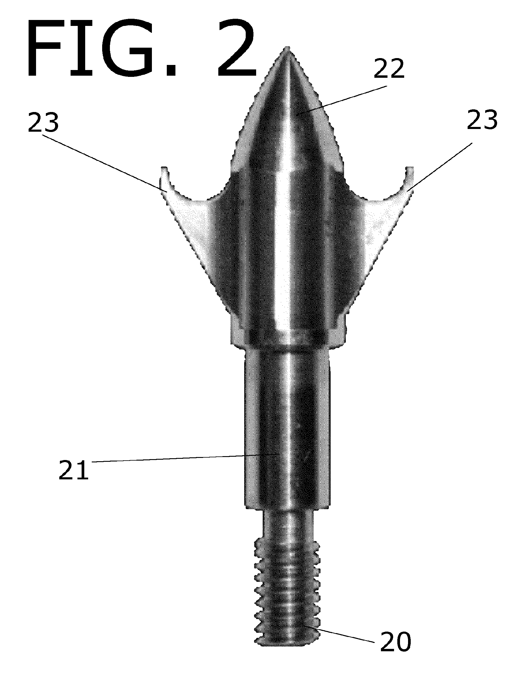 Hunting Arrow Tip and Method of Manufacture