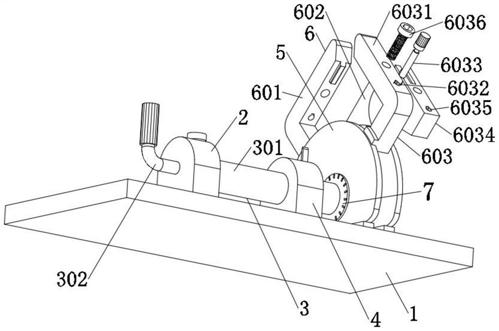 A multi-key groove positioning and processing fixture for the axle of a belt-type roasting machine