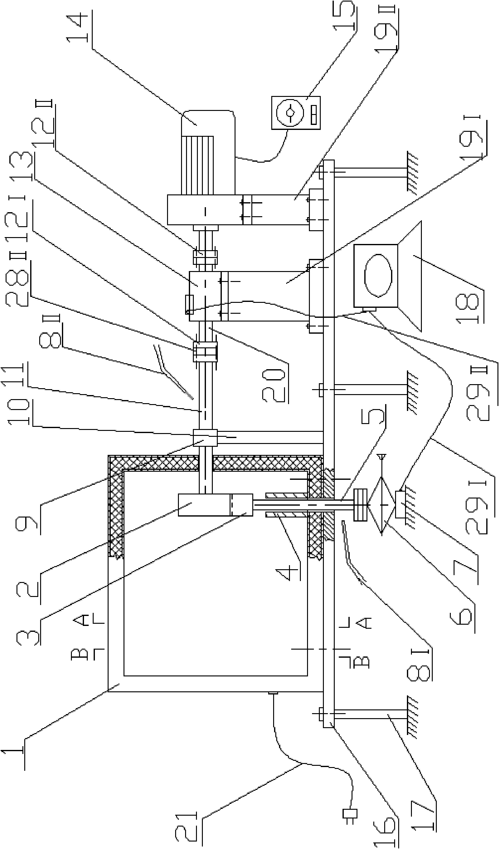 Device and method for measuring friction coefficient under high temperature environment