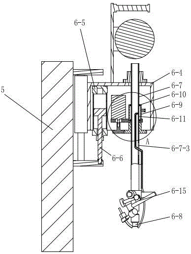 Welding device for automobile swing arm welding assembly and swing arm welding forming method of welding device