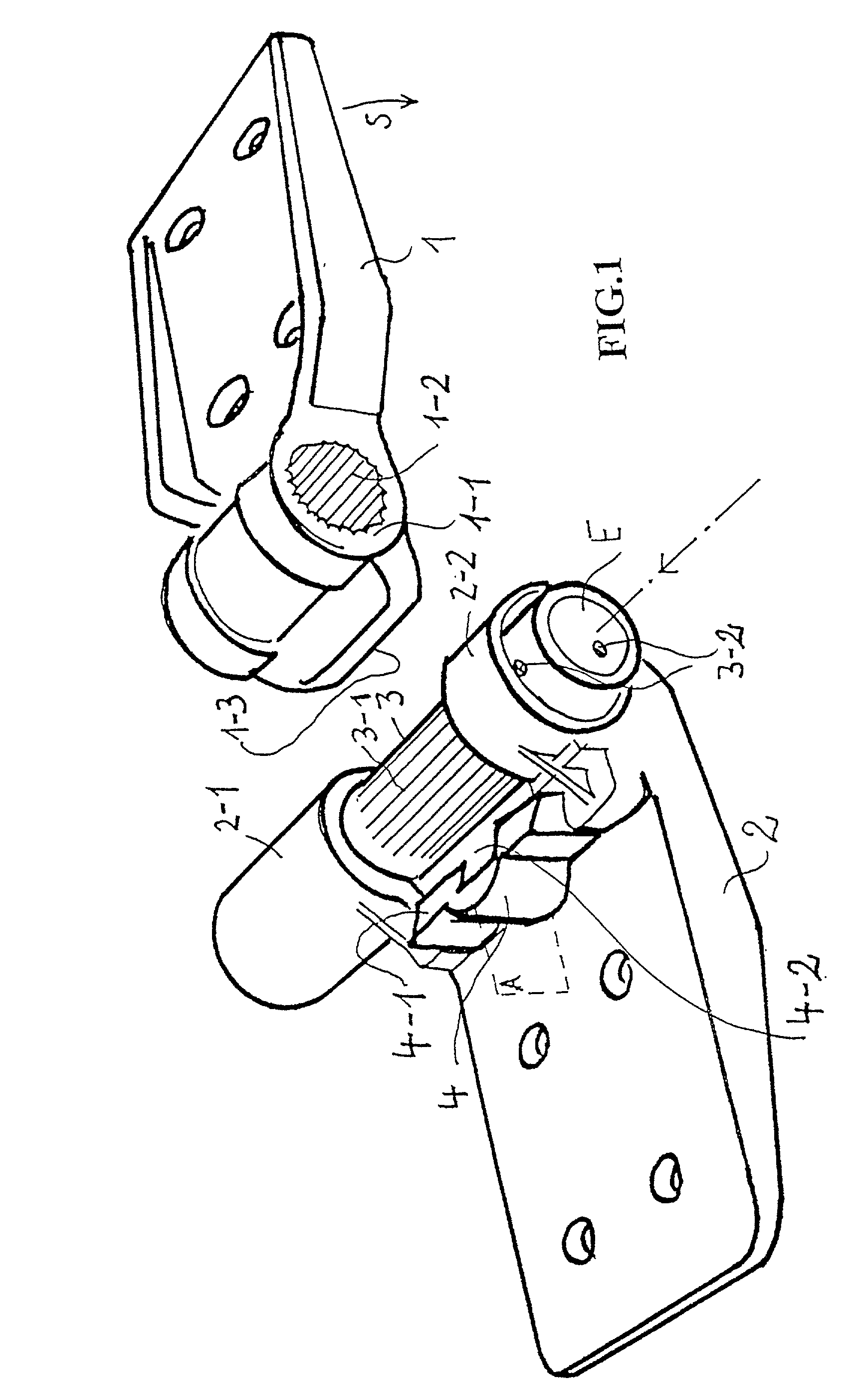 Spring-loaded hinge and damping arrangement, specifically for a spring-loaded hinge