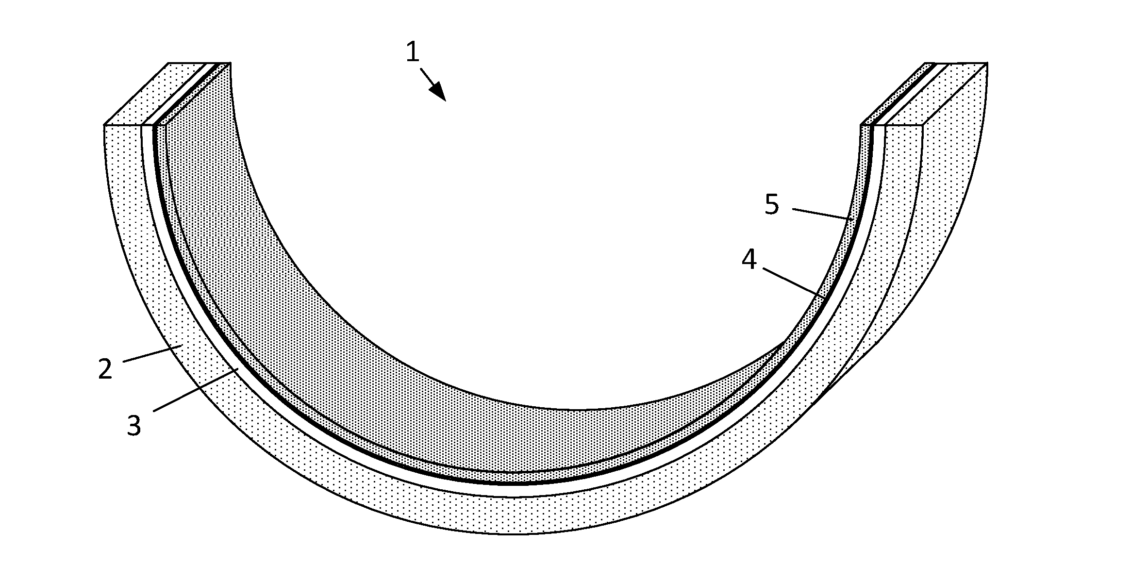 Method of manufacture a sliding bearing