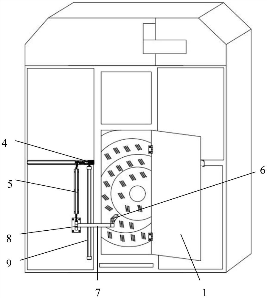 A drum internal operation safety protection system and method