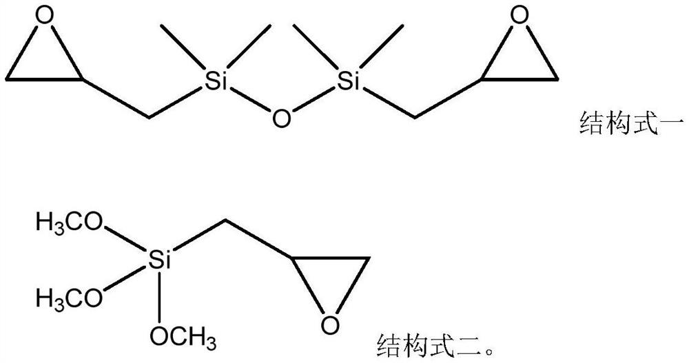 Organic silicon adhesive for packaging LED (light-emitting diode) chip