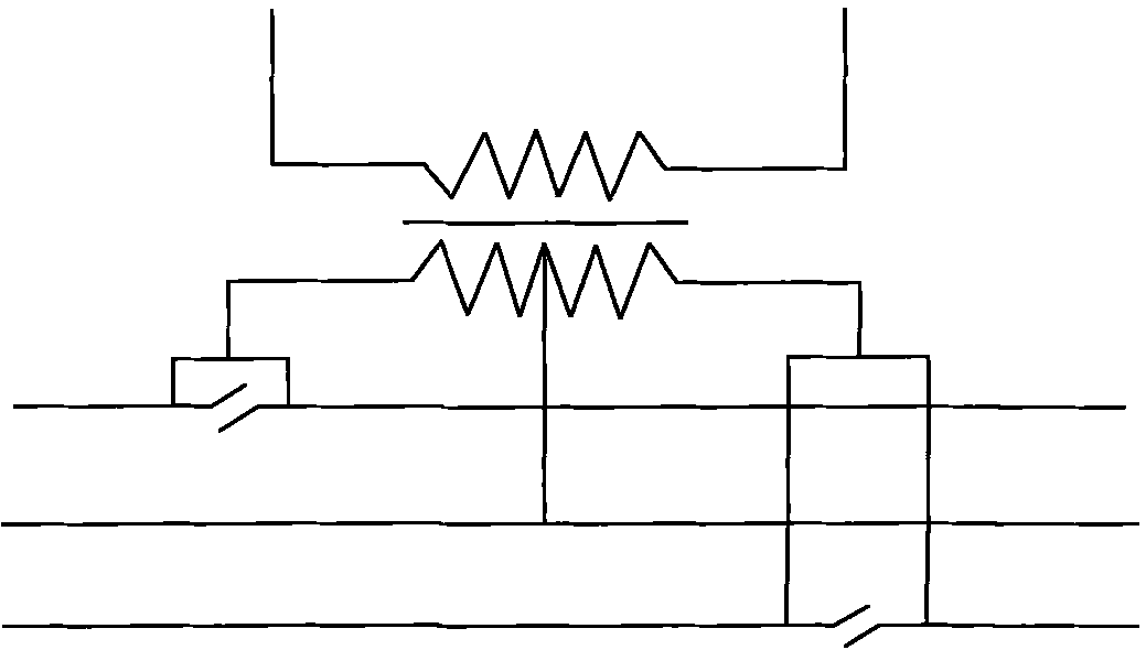 Protective device for single-phase transformer applicable to traction substation