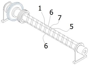 Method for arranging microwave emitters on outer peripheral surface of rotary kiln body