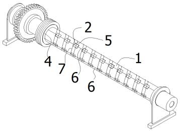 Method for arranging microwave emitters on outer peripheral surface of rotary kiln body