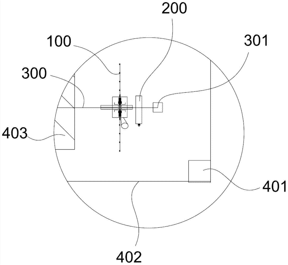 A full-width greenhouse sprinkler irrigation system